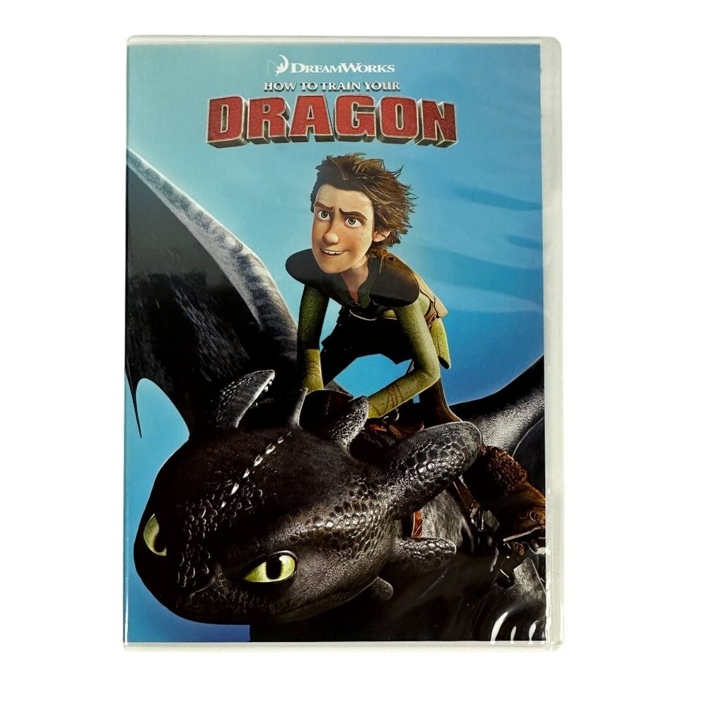 How To Train Your Dragon DVD 2010 PG Jay Baruchel DreamWorks Animation Family Ad